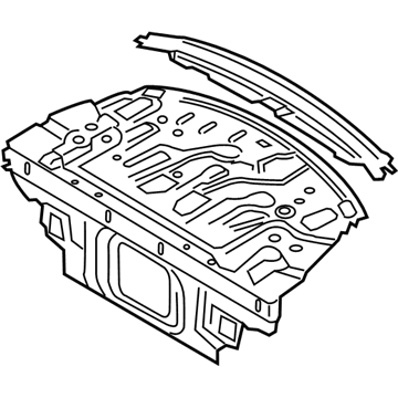 BMW 41007263743 PARTITION TRUNK