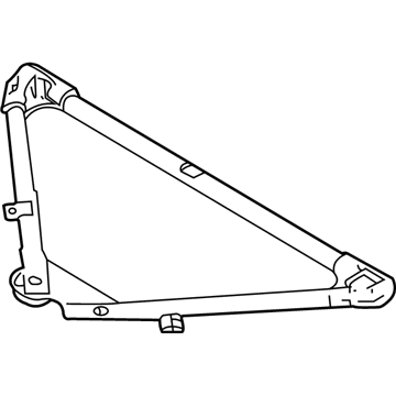 BMW 51717893609 Reinforcement Plate