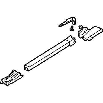 BMW 54128173099 Left Control Rail