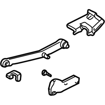 BMW 54128173101 Repair Kit For Left Slide Water Channel