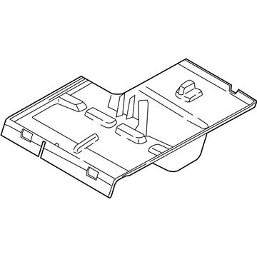 BMW 51477295585 Luggage Compartment Pan