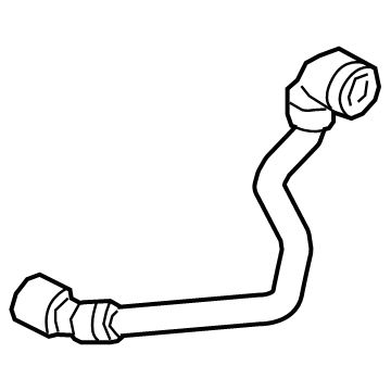 2021 BMW X7 Coolant Reservoir Hose - 17129894766