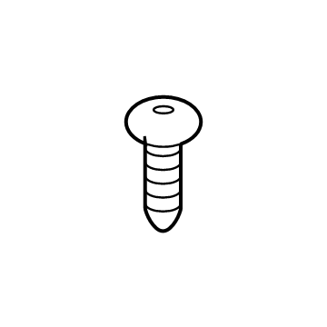 BMW 07119906696 Fillister Head Self-Tapping Screw