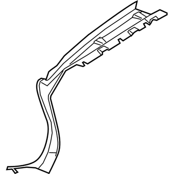 BMW 63117461891 Gasket, Headlight, Left