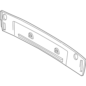 BMW 51132496716 Trunk Lid Cover