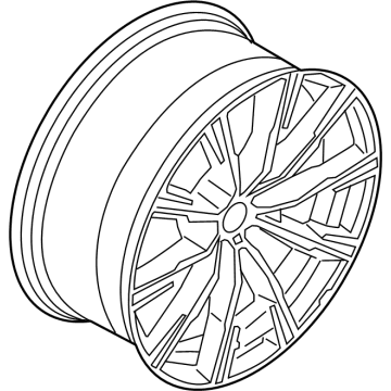 BMW X6 Alloy Wheels - 36118071997