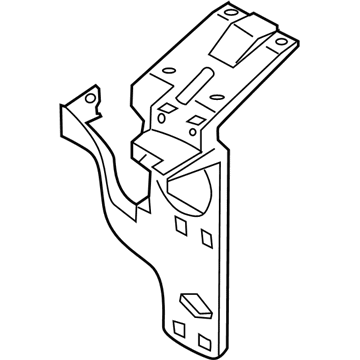 BMW 51647008848 Bracket, Front Panel, Right