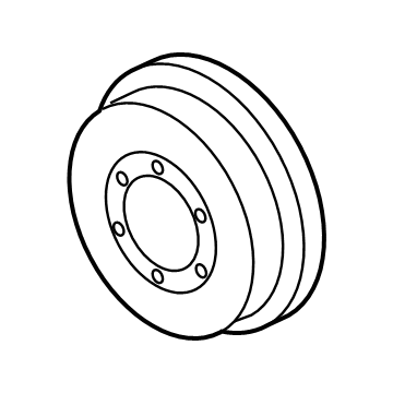 BMW 740i Harmonic Balancer - 11238650741