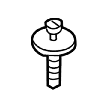 BMW 07149110670 Hexagon Screw For Plastic