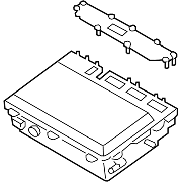 BMW 12367616437 Exchange. Power Electronics Box