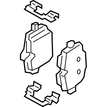 2024 BMW M8 Brake Pads - 34207883273