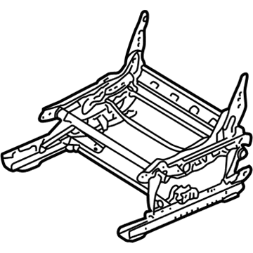 BMW 52108242811 Seat Mechanism Left