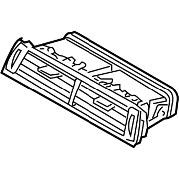 BMW 64226949158 Fresh Air Grille Center