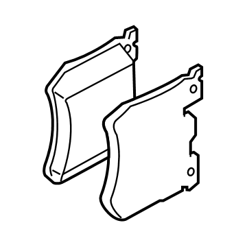 2024 BMW X1 Brake Pads - 34108842391