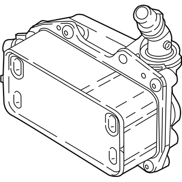 2016 BMW X1 Transmission Oil Cooler - 17217640013