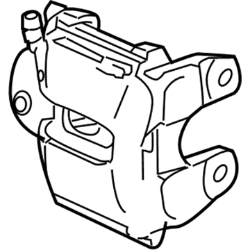 2008 BMW X6 Brake Caliper - 34116776783