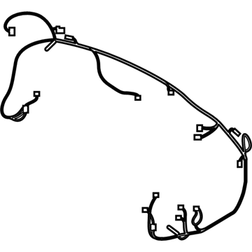 BMW 61129890959 REAR REPAIR WIRING SET