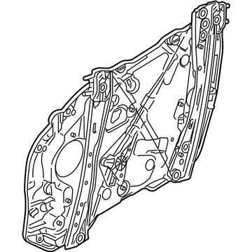 2024 BMW 330e xDrive Window Regulator - 51338498854