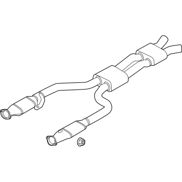 2023 BMW M3 Muffler - 18309503712