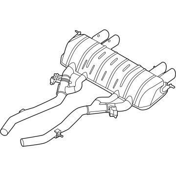 2023 BMW M3 Muffler - 18309503715