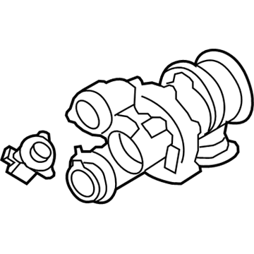 BMW 750i xDrive Turbocharger - 11657646092