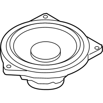 BMW 65135A06FC7 MID-RANGE SPEAKER