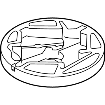 BMW 71106775773 Trunk Tray, Emergency Wheel