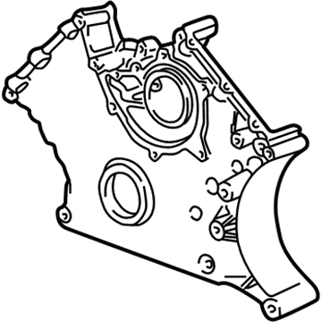 1994 BMW 840Ci Timing Cover - 11141733522