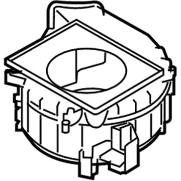 BMW 64119210436 Blower Housing