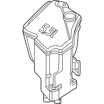 BMW 61667007970 Windshield Cleaning Container Tank