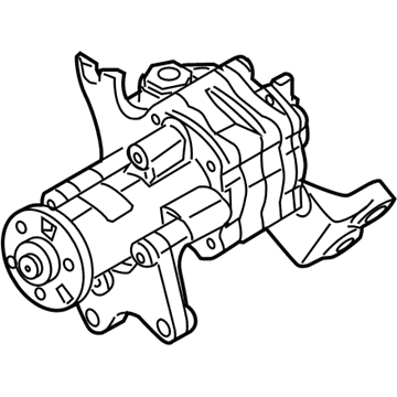 2007 BMW X5 Power Steering Pump - 32416787344