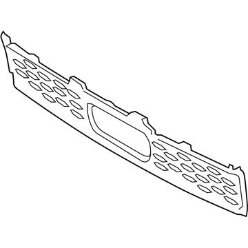 BMW 51118069211 Grill, Air Intake, Center