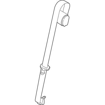 BMW 72115A0C2F9 REAR CENTER UPPER BELT