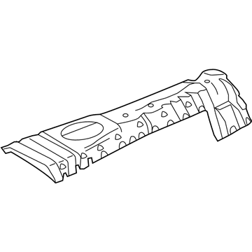 BMW 41127283923 Reinforcement Tunnel