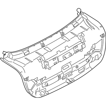 BMW 51497365859 Trim Panel, Trunk Lid, Centre