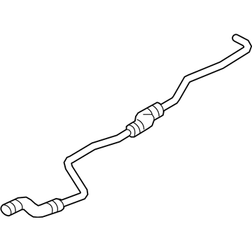 BMW 17227583187 Oil Cooling Pipe Inlet