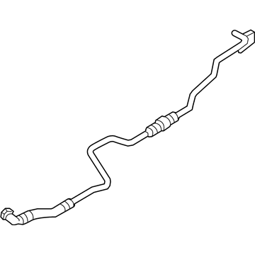 2011 BMW 528i Oil Cooler Hose - 17227593143