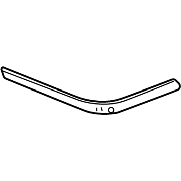 BMW 51122498734 Moulding Rocker Panel Rear Right