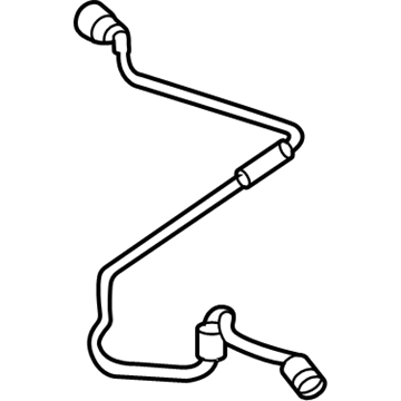 BMW 530i Coolant Reservoir Hose - 17128678494