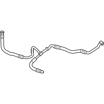 2015 BMW 760Li Oil Cooler Hose - 17227591899