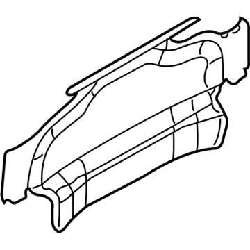 BMW 51478234365 Trim Panel, Trunk Partition