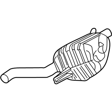 2003 BMW Z8 Muffler - 18107830520