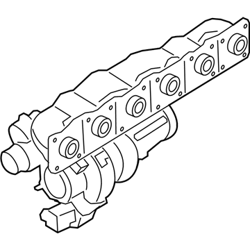 BMW Exhaust Manifold - 11657636423