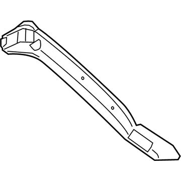 BMW 51497190776 Cover, Water Gutter, Rear, Right