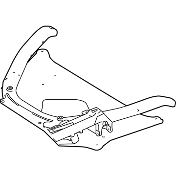 BMW 31112282970 Reinforcement Plate