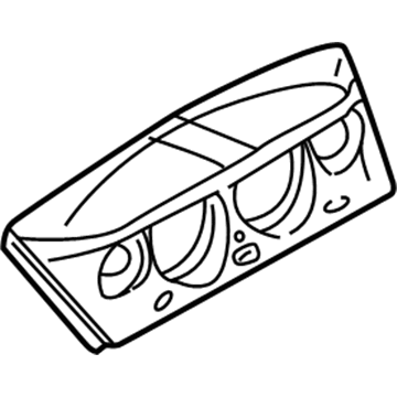 BMW 51458242318 Instruments Combination Covering