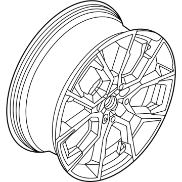 BMW X2 Alloy Wheels - 36105A177E7