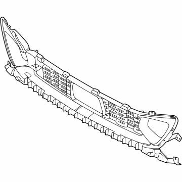 BMW 51118075480 GRILLE CENTER