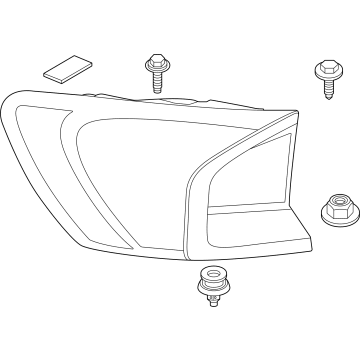 BMW X1 Back Up Light - 63219465359