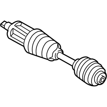 2013 BMW 328i xDrive Axle Shaft - 31607597693